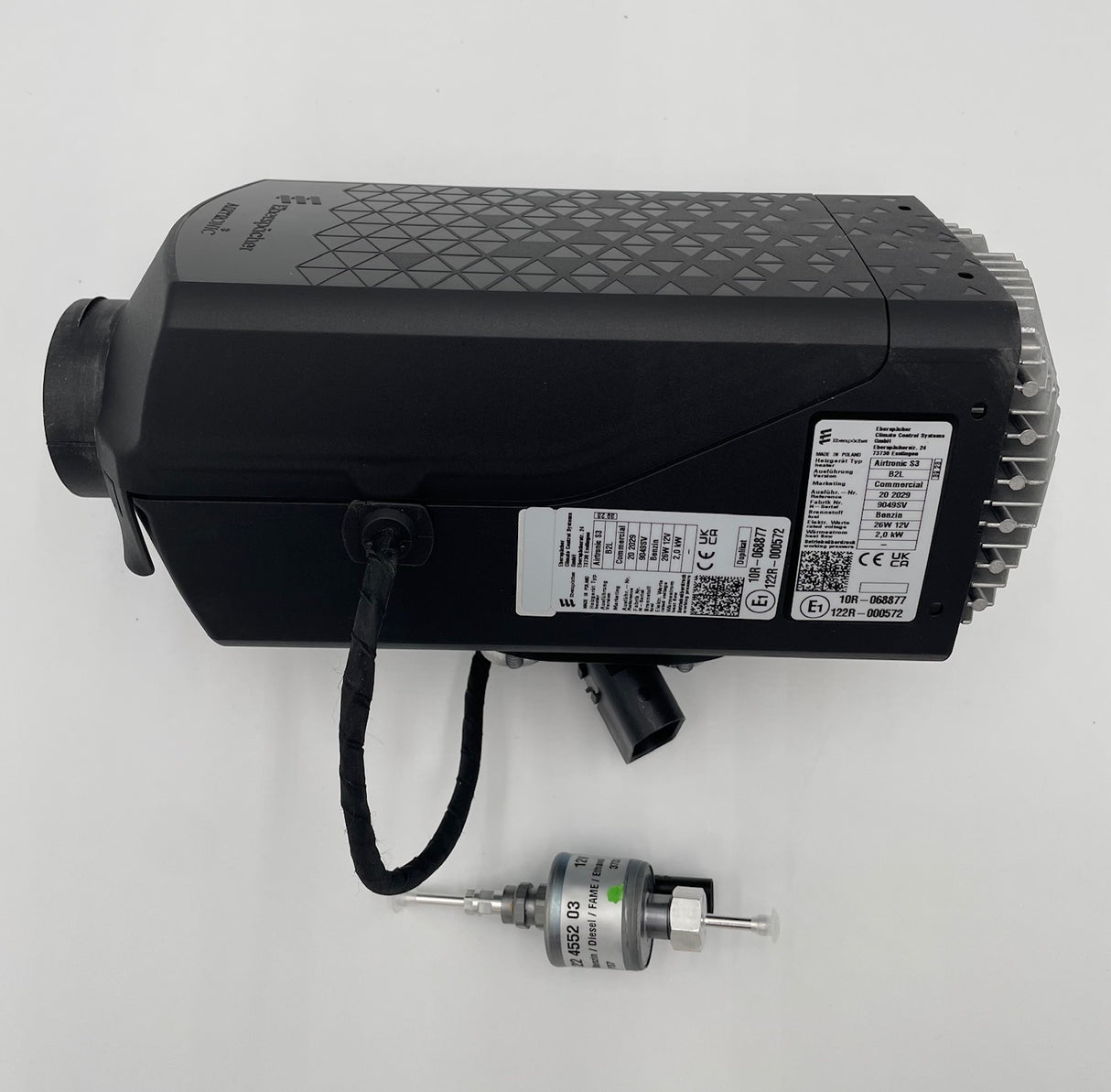 Espar AS3-B2L 12V Airtronic Replacement Heater (Heater & FMP Only)