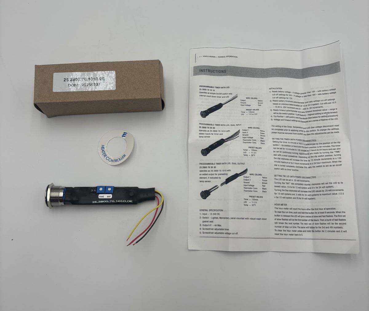 Programmable Timer w/ LVD